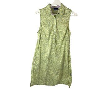 Columbia PFG Floral Shirt Dress XS‎ Lightweight Athletic Casual Comfort
